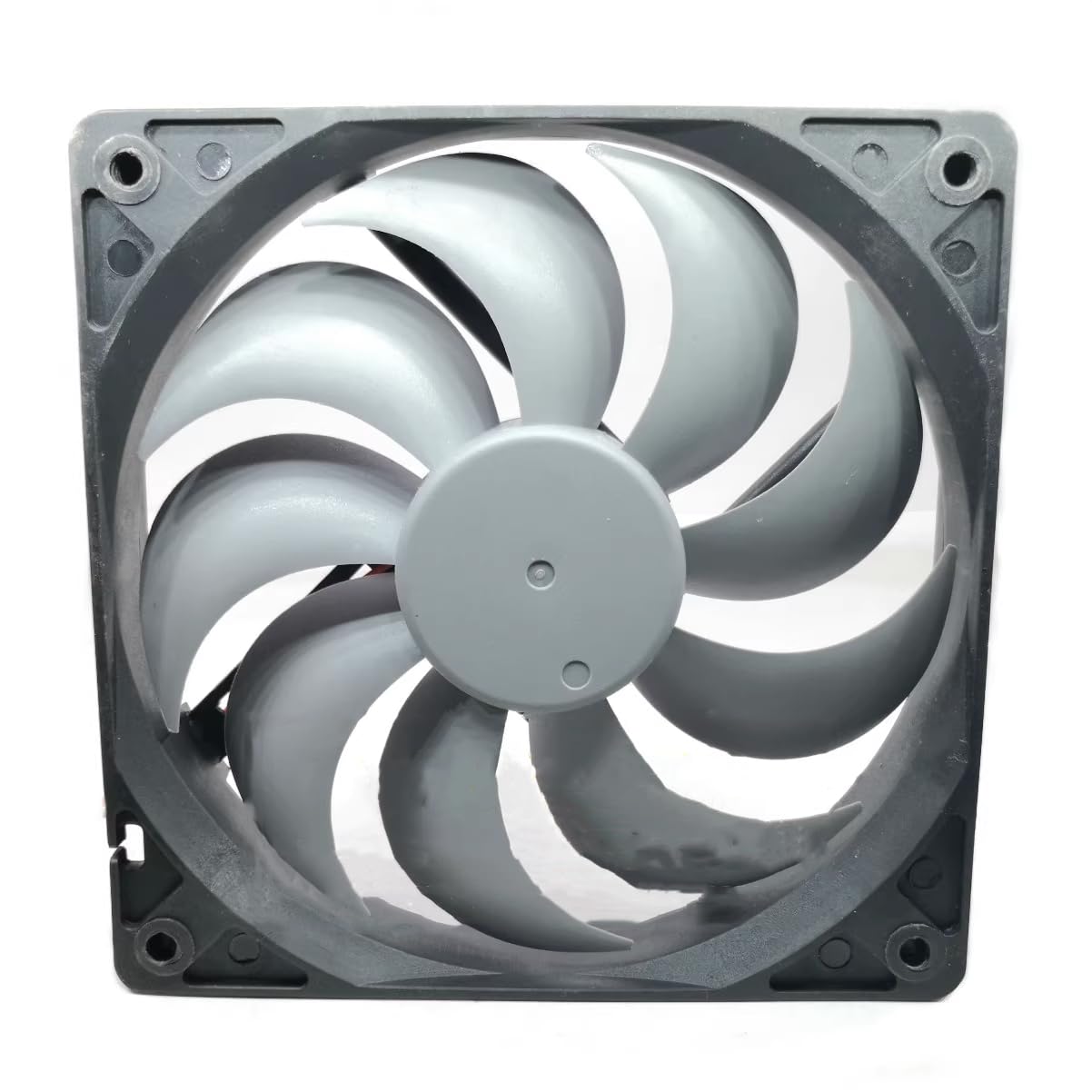 ファン子⑨ Amazon.com: DC12V 0.19A 2-Wire 120x120x25mm 12cm Cooling Fan ZY